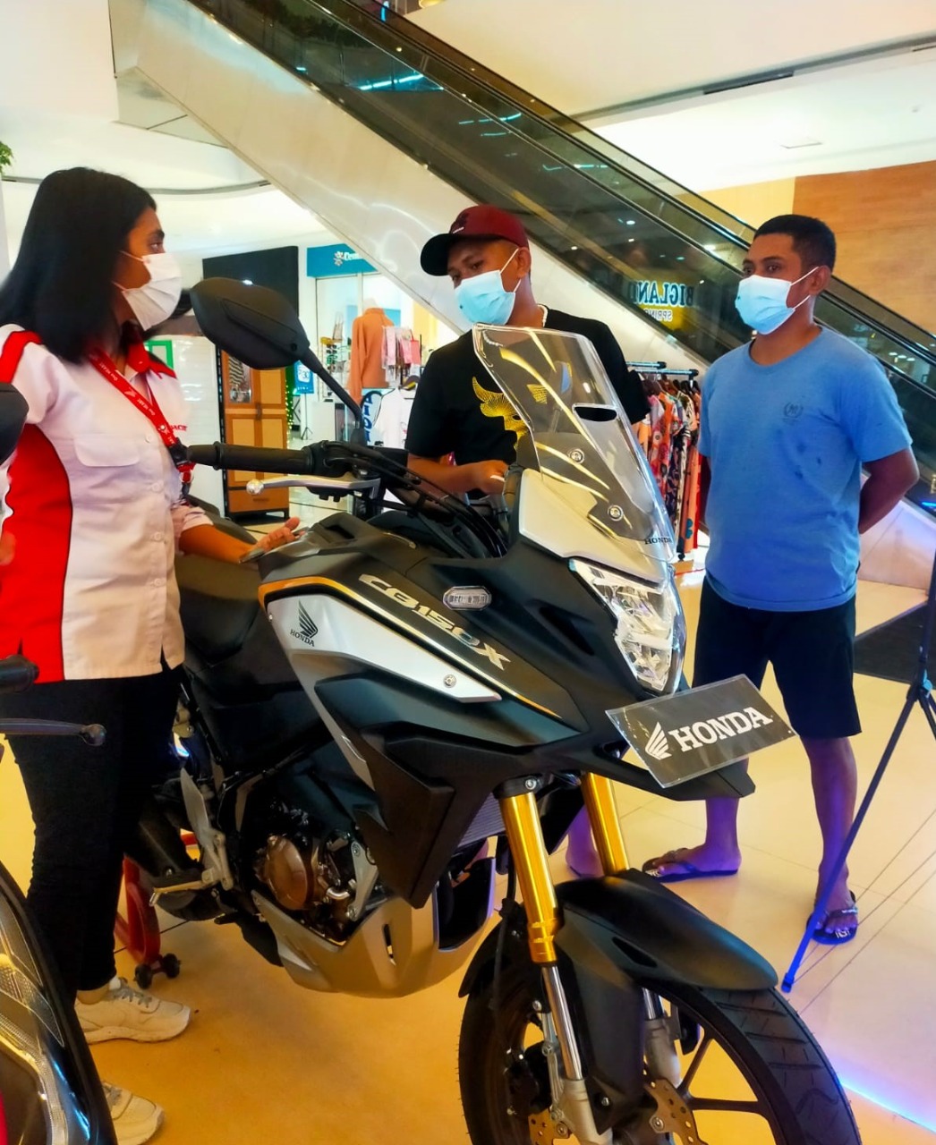 Motor Sport Adventure Touring 150cc Pertama di Indonesia Honda New CB150X, Kini Hadir Untuk Warga NTT